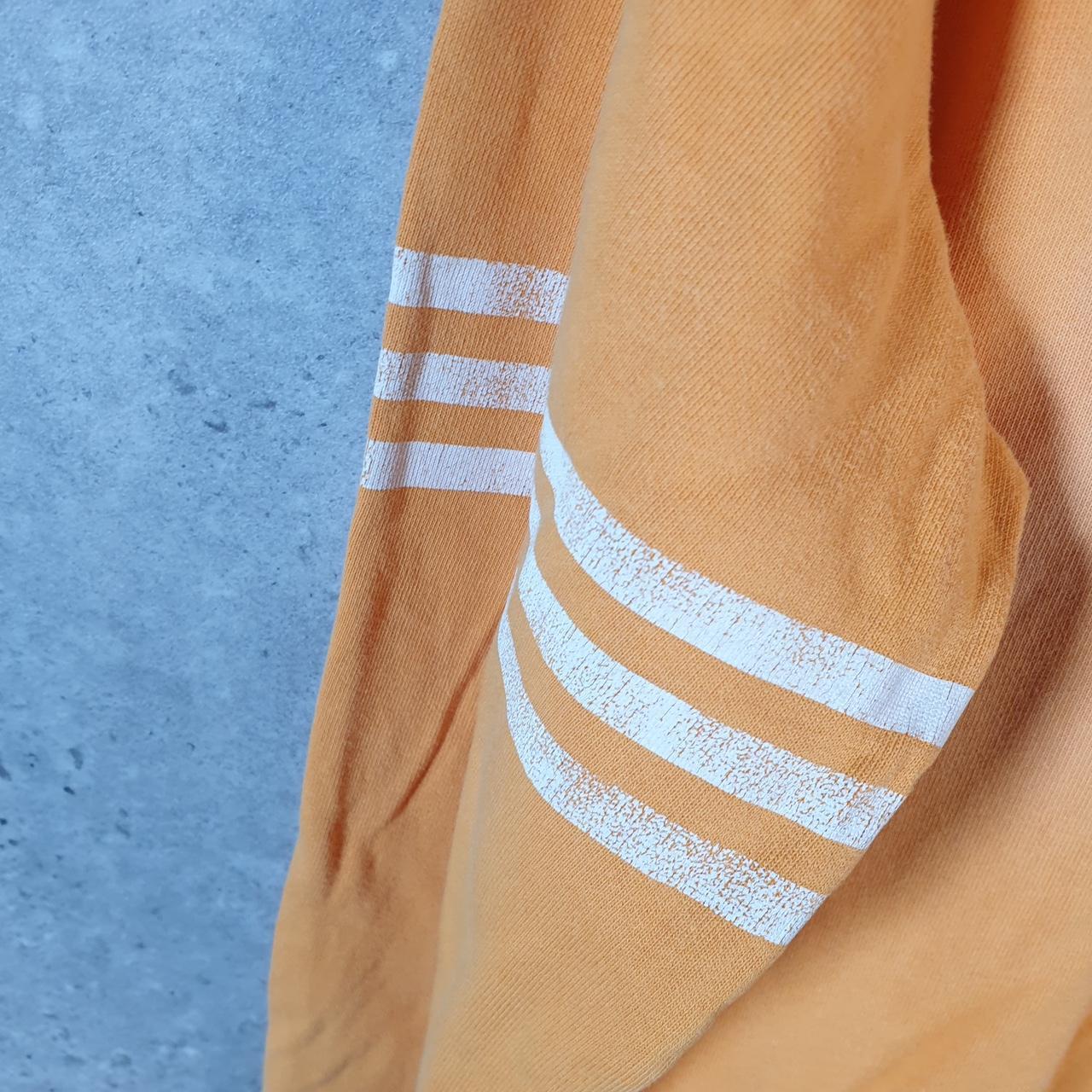 Vintage Adidas Los Angeles Lakers Hoodie Kids 14 Years Old Orange Full Zip Baggy