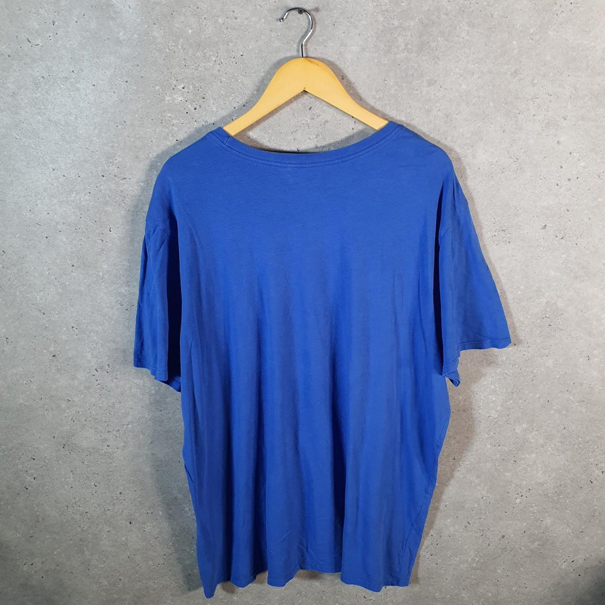 Vintage Nike FC Barcelona FCB Laugrana T Shirt Men’s 2XL Blue Logo Swoosh Athletic