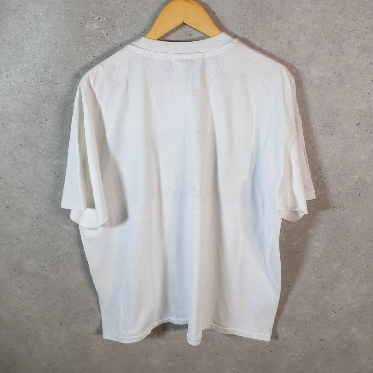 Vintage Hanes 90210 Beverley Hills 90s USA Single Stitch T Shirt Men’s XL White C9411