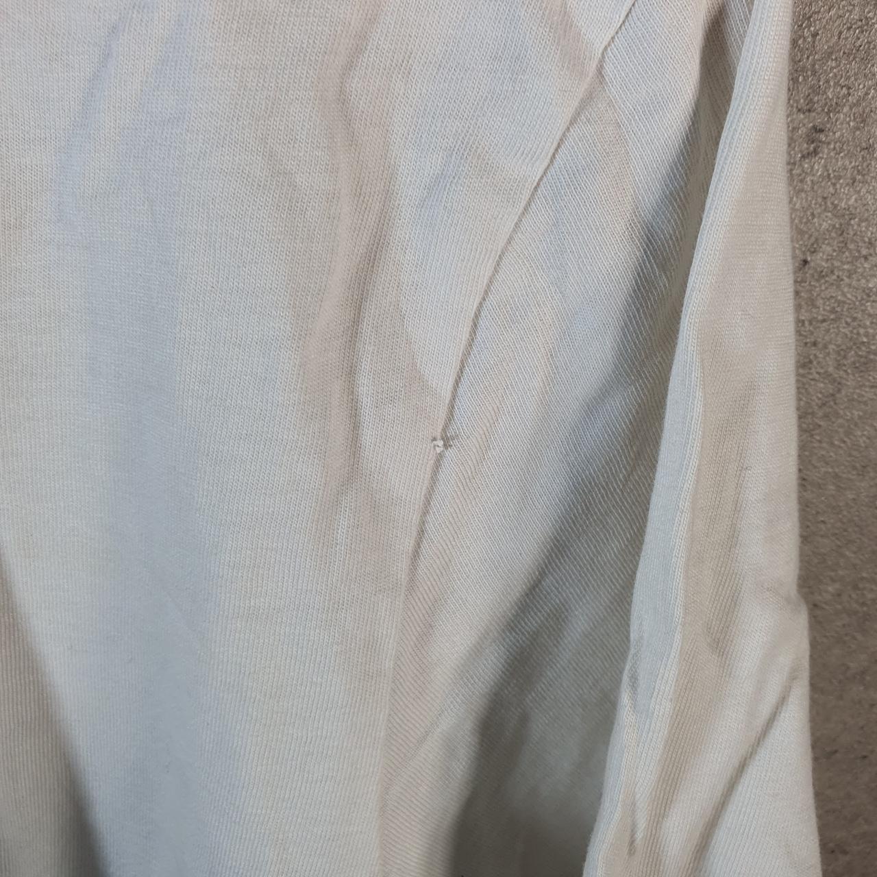 Vintage Marco Donateli Embroidered Logo T Shirt Mens Medium White Athletic Casual