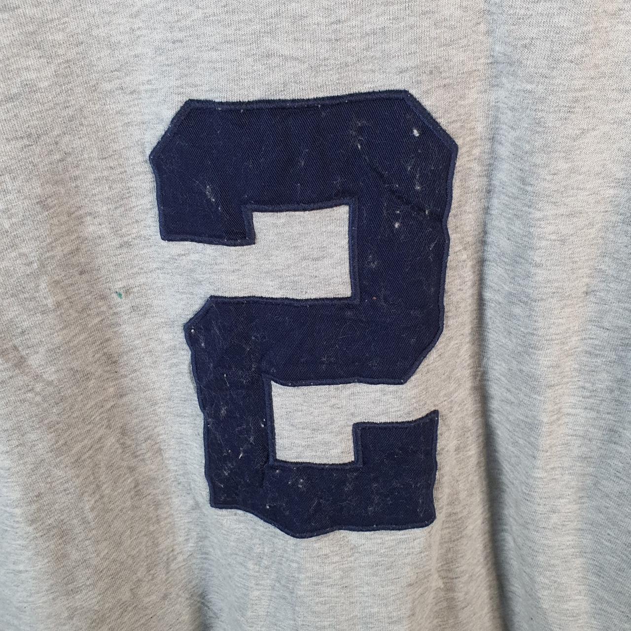 Vintage Ralph Lauren Polo Crest Badge Sweatshirt Men’s XL Grey Cotton Full Zip Pony