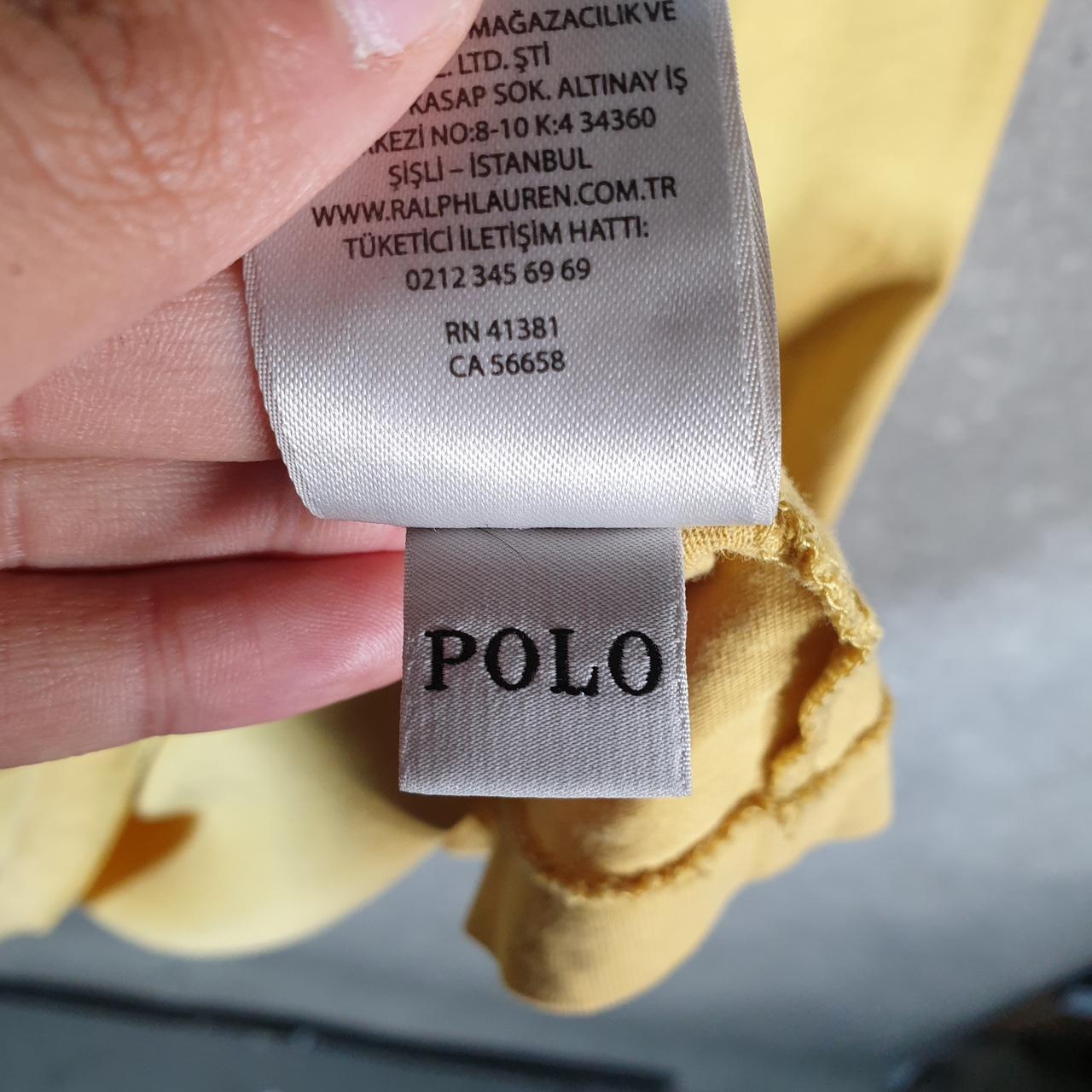 Vintage Ralph Lauren T Shirt Men’s Large Orange Classic Fit Embroidered Pony