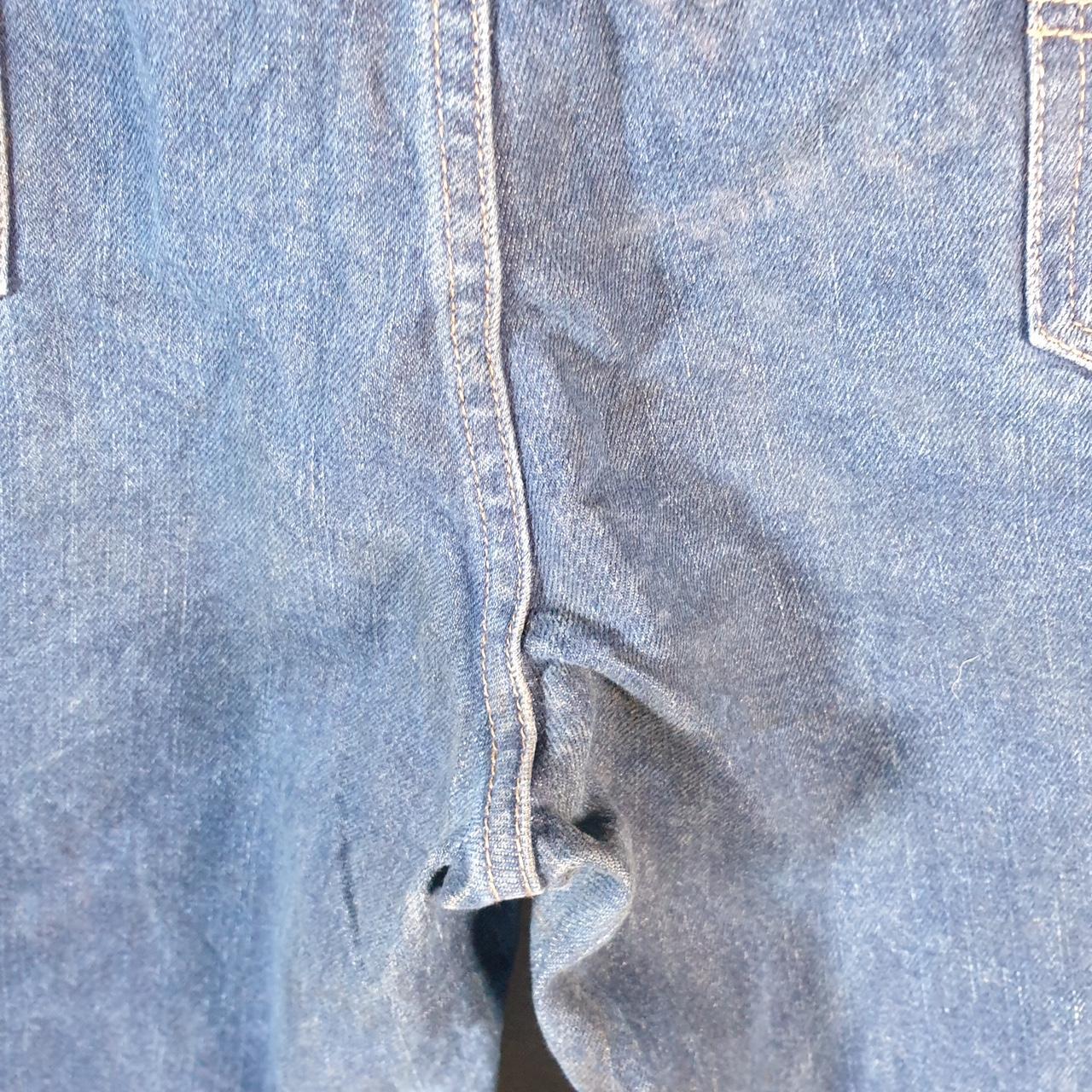 Vintage Carhartt Workwear Carpenter Jeans Mens W42 L32 Blue Denim Relaxed Fit USA