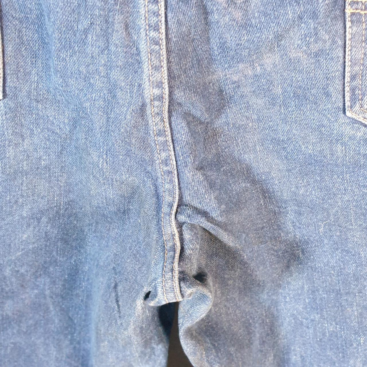 Vintage Carhartt Workwear Carpenter Jeans Mens W42 L32 Blue Denim Relaxed Fit USA
