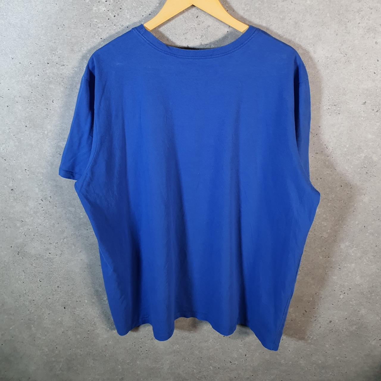 Vintage Nike Dri Fit Just Do It T Shirt Men’s XL Spellout Blue Swoosh Athletic