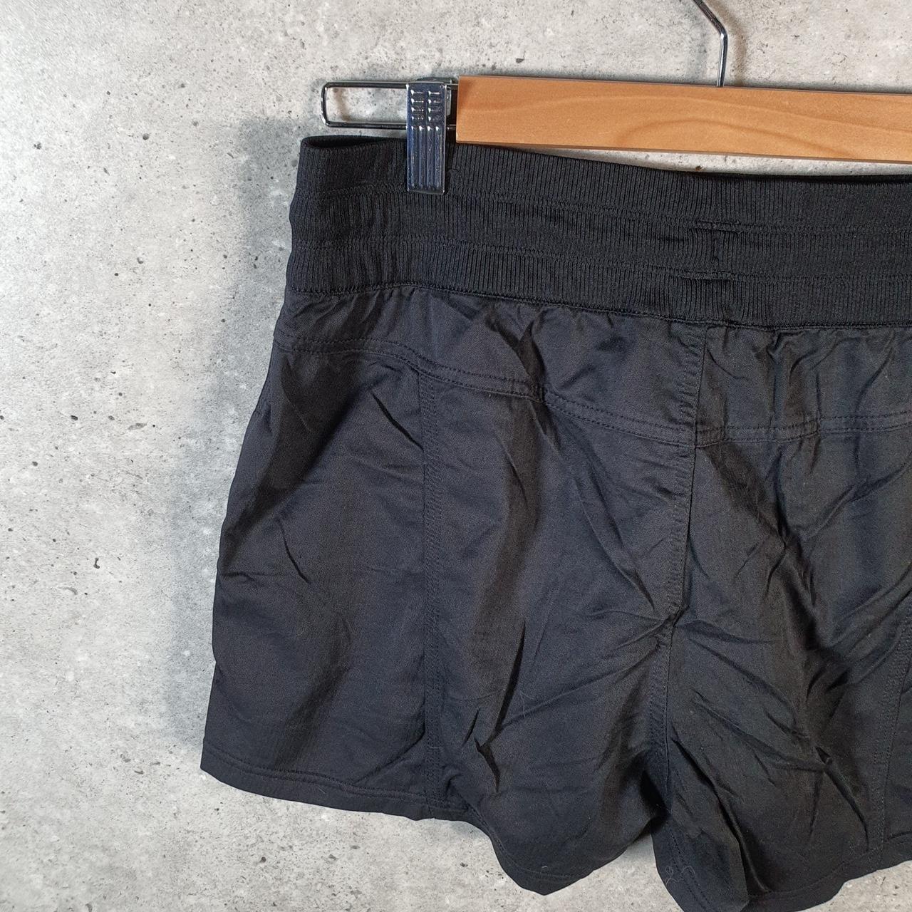 Vintage The North Face TNF Shorts Jorts Chino Cargo Womens Medium Black Baggy Cotton